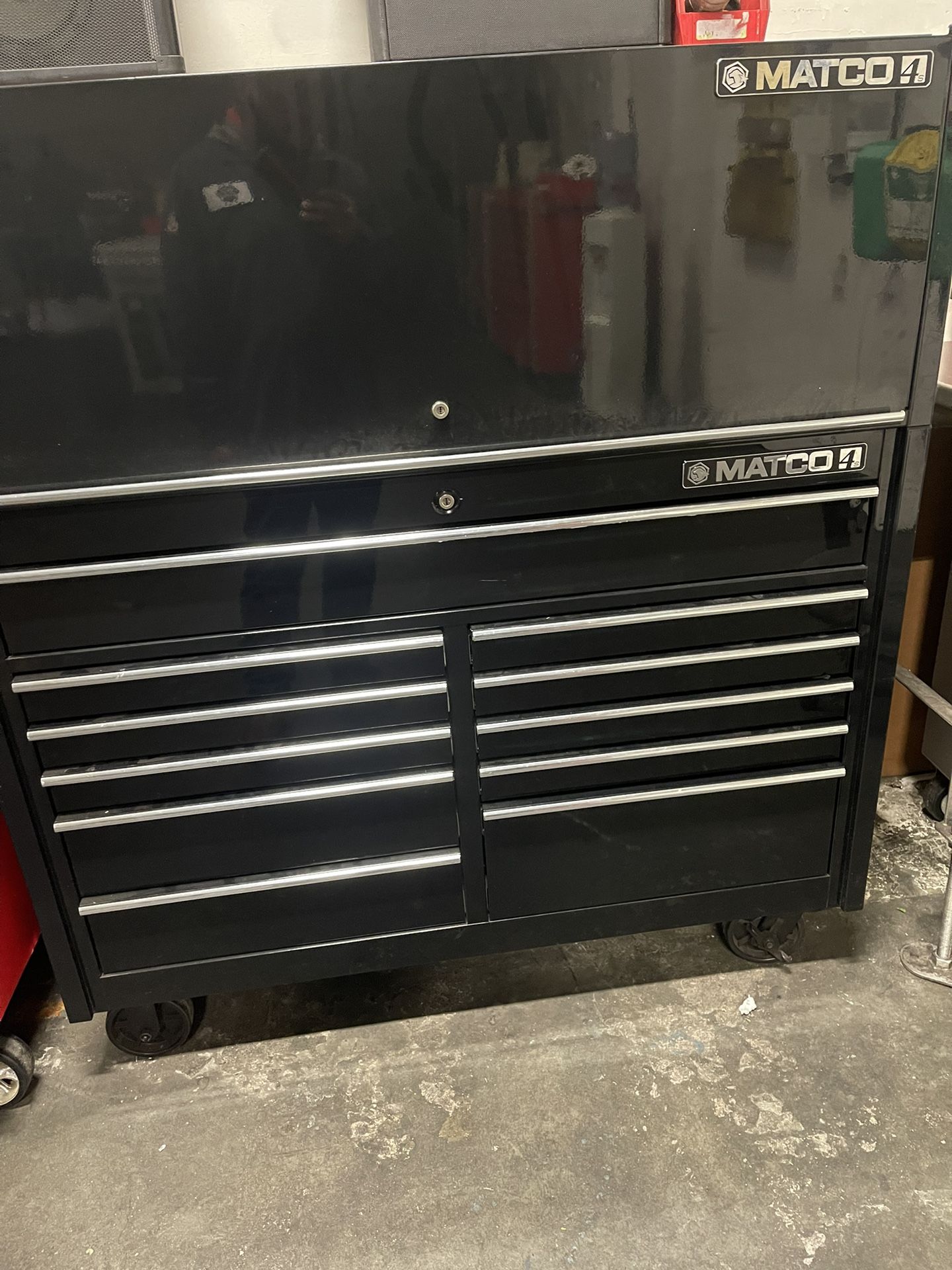 Matco 4s Tool Box W/ Hutch