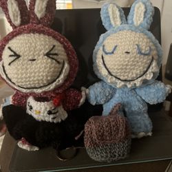 Labubu With Mini Backpack 