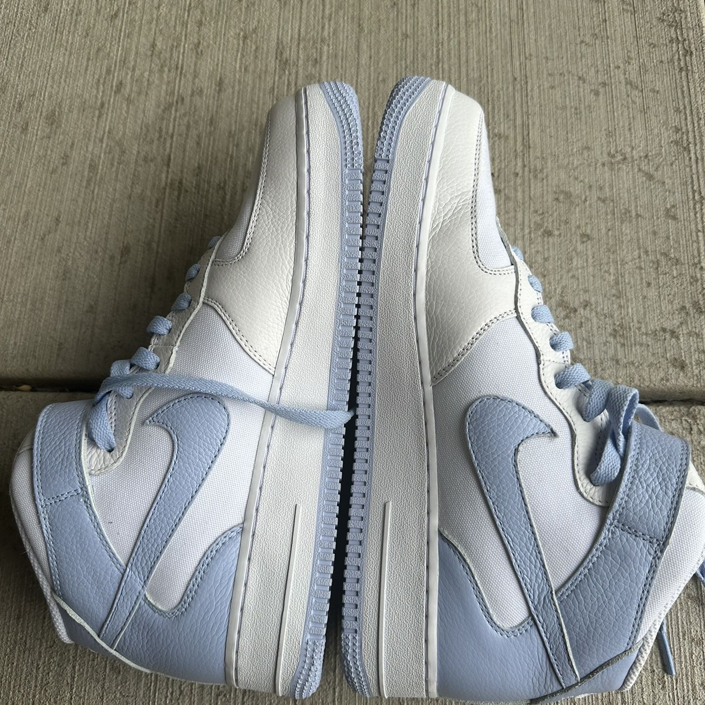 Nike Air Force 1 . Baby blue Male Size US 10,5 
