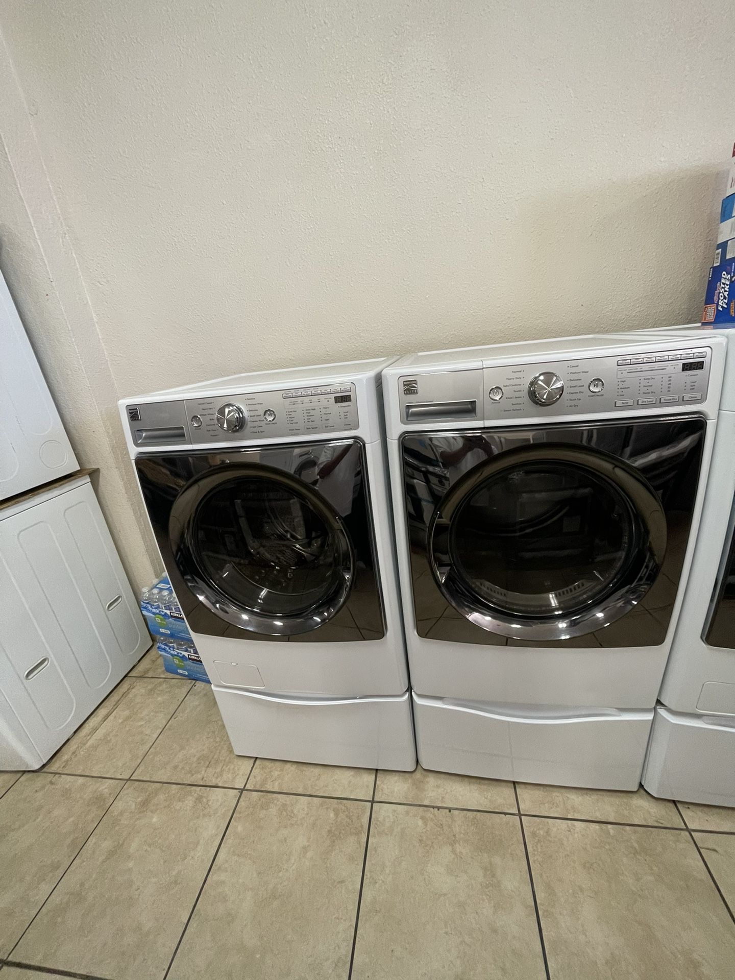 Kenmore Elite Front Load Washer And Electric Dryer
