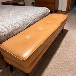 Beautiful Leather Bench