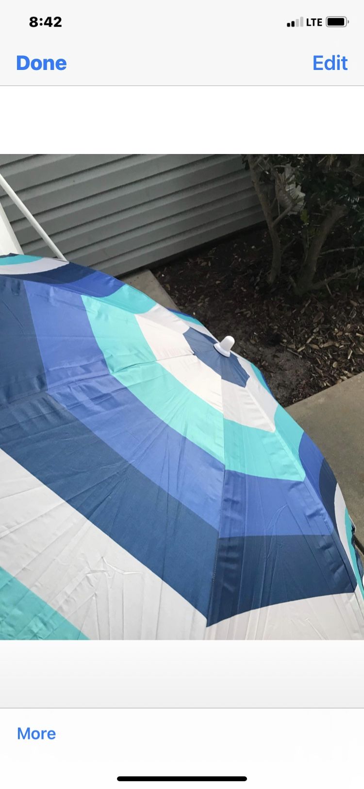 Beach Umbrella Used Like New