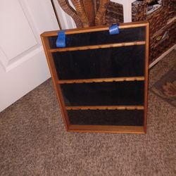 Antique Wood Spoon Holder