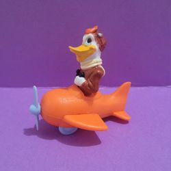 McDonalds Disney Duck Tales Launchpad McQuack on Patrol 1988 Figure.
