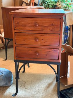 TABLE, 17"w x 16"deep x 30"tall; cross streets are Arapaho & Waterview