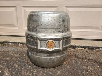 Pabst Firestone Stainless Steel Beer Keg Made In U.S.A. 7.75 Gal