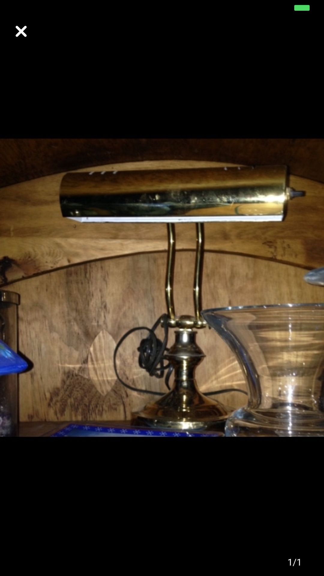 Vintage Desk Lamp Collectible