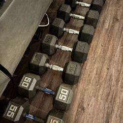 Dumbbell weights PRICES LISTED AT THE BOTTOM UNDER DESCRIPTION