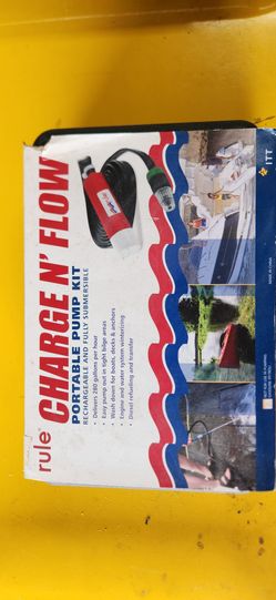 Rule Charge and Flow portable pump kit