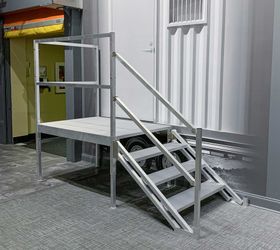 Aluminum 4 Step Platform
