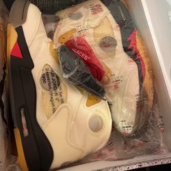 Off-White Air Jordan 5 Sail DS