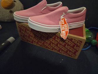 Pink vans so 6.0 juniors