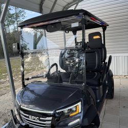 2025 Icon Slow Moving Vehicle E40FX “ Golf Cart”