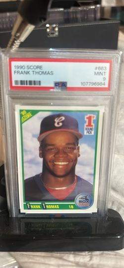 Score  1990 Frank Thomas  Psa 9 !!!! Rookie Card , 
