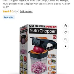 Nutri Chopper Vegetable Slicer