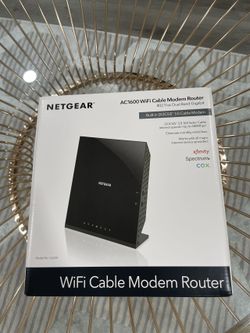 Netgear WIFI Cable Modem Router Open Box