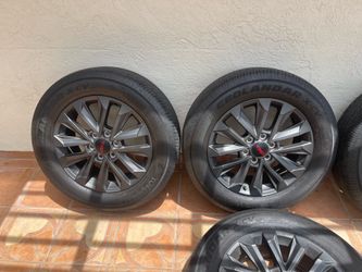 Toyota Land Cruiser Set of 4 Rims and Tires 20"