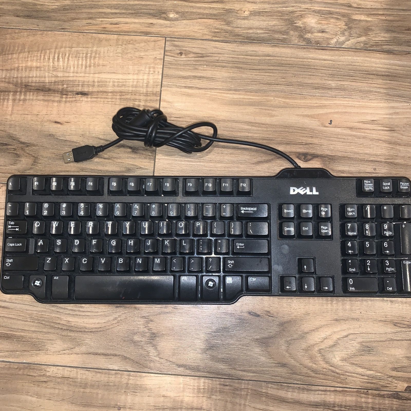 Dell L100 USB Keyboard - SK-8115 black, with standard cable 104 genuine keys