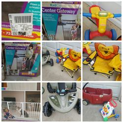 Baby items swing wagon gate toys