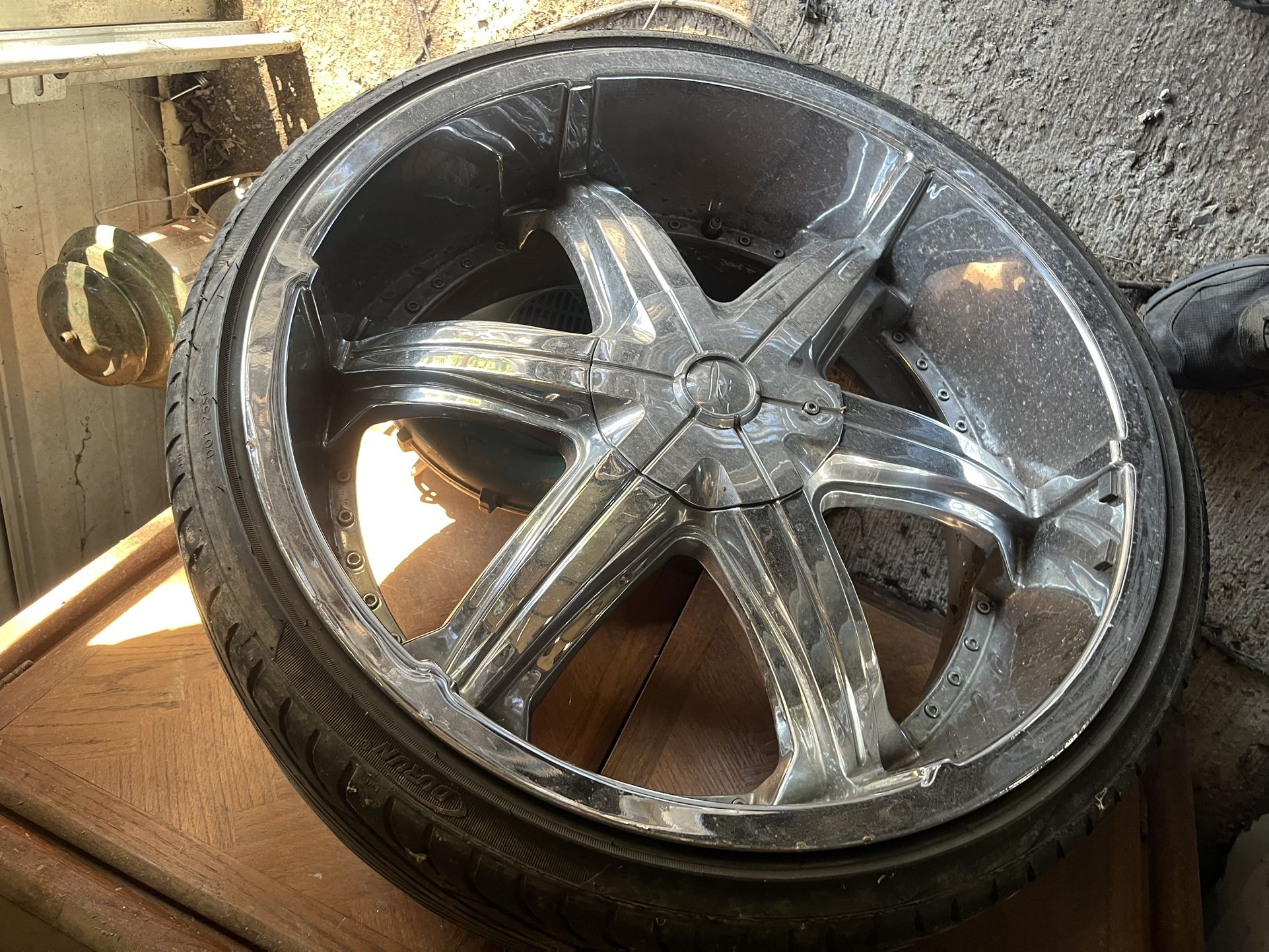 5 Lug 24” Rims Universal 5 Lug