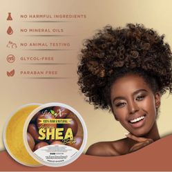 Shea Butter Yellow Smooth | All Natural, 100% 