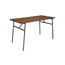 CB2 lecture desk, acacia