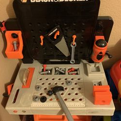 Black & Decker  Toy Workbench with Tools