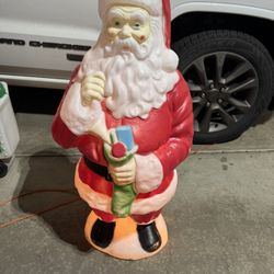 Vintage Empire Santa Blowmold Blow Mold 
