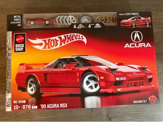 Acura nsx hot wheels brick shop