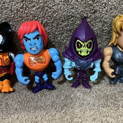 2022 Sonic 4 Masters Of The Universe He-man Skeletor Faker Stinkor Meal Toy