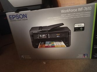 LARGE FORMAT PRINTER – WORKFORCE WF-7610