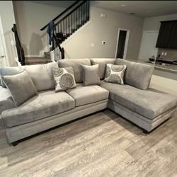 Brand New Gray furniture sectionals couch sofa, loveseat Sectional On Sales