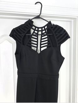 Elegant Black Jumpsuit- M