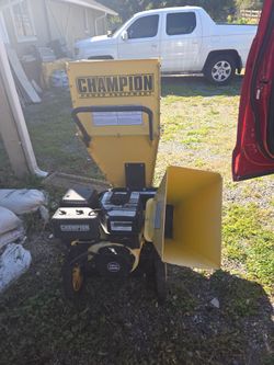 Champion wood chipper