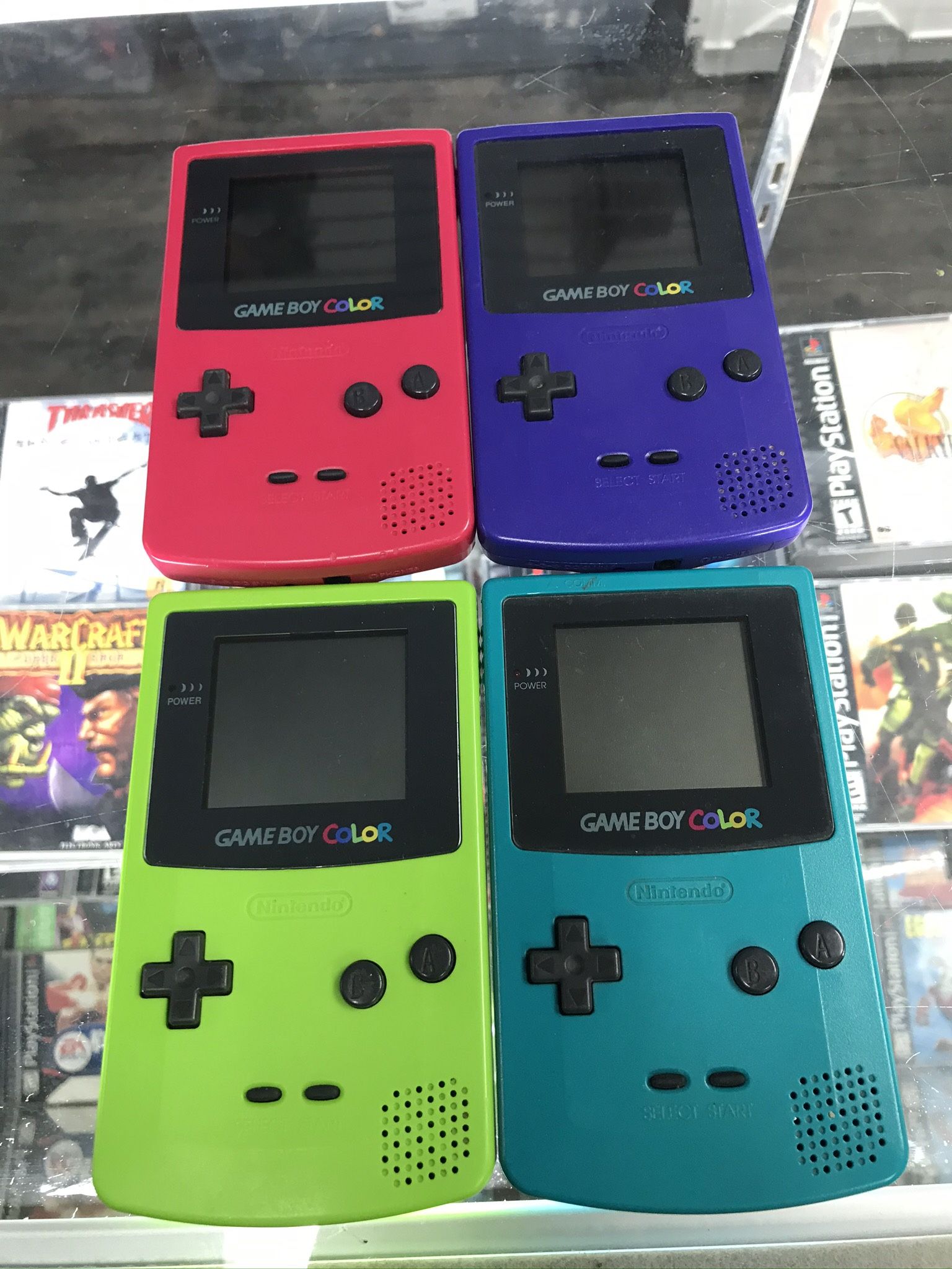 Nintendo Gameboy Color $100 Each Gamehogs 11am 7pm