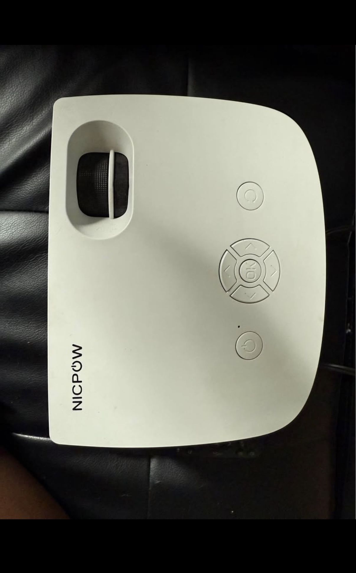 White NICPOW Projector (Great condition)