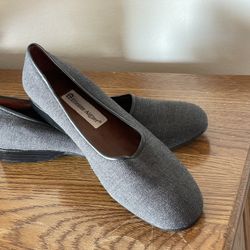  ETIENNE AIGNER 7 M flats grey couture SHOES gray loafers ETIENNE AIGNER 7 M y2k