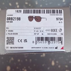 Ray Ban Sunglasses Havana Polar Brown