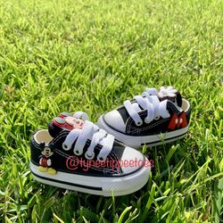 Custom Mickey Mouse Converse Size 2c