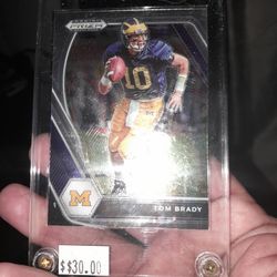 Tom Brady Collectible Card