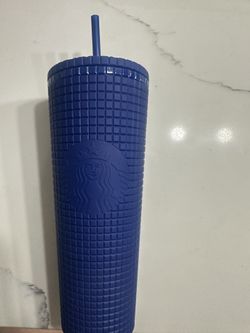 STARBUCKS MEXICO RELEASE 20th Anniversary BLUE/SAPPHIRE GRID TUMBLER