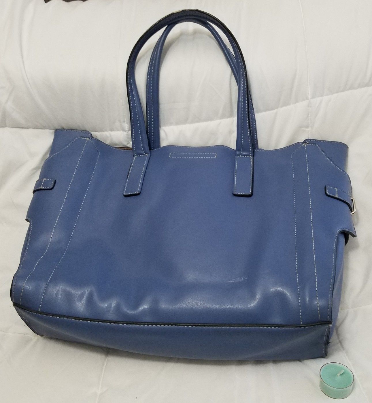 london fog leather backpack