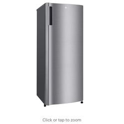 LG - 5.79 Cu. Ft. Top-Freezer Refrigerator with Semi Auto Defrost - Mini Fridge