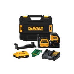 DEWALT DCLE34020G 20V Max Cross Line Green Laser Cordless Kit