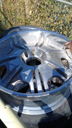 24" Hummer H2 OEM Chrome Rims – 8-Lug – Set of 4 no tires