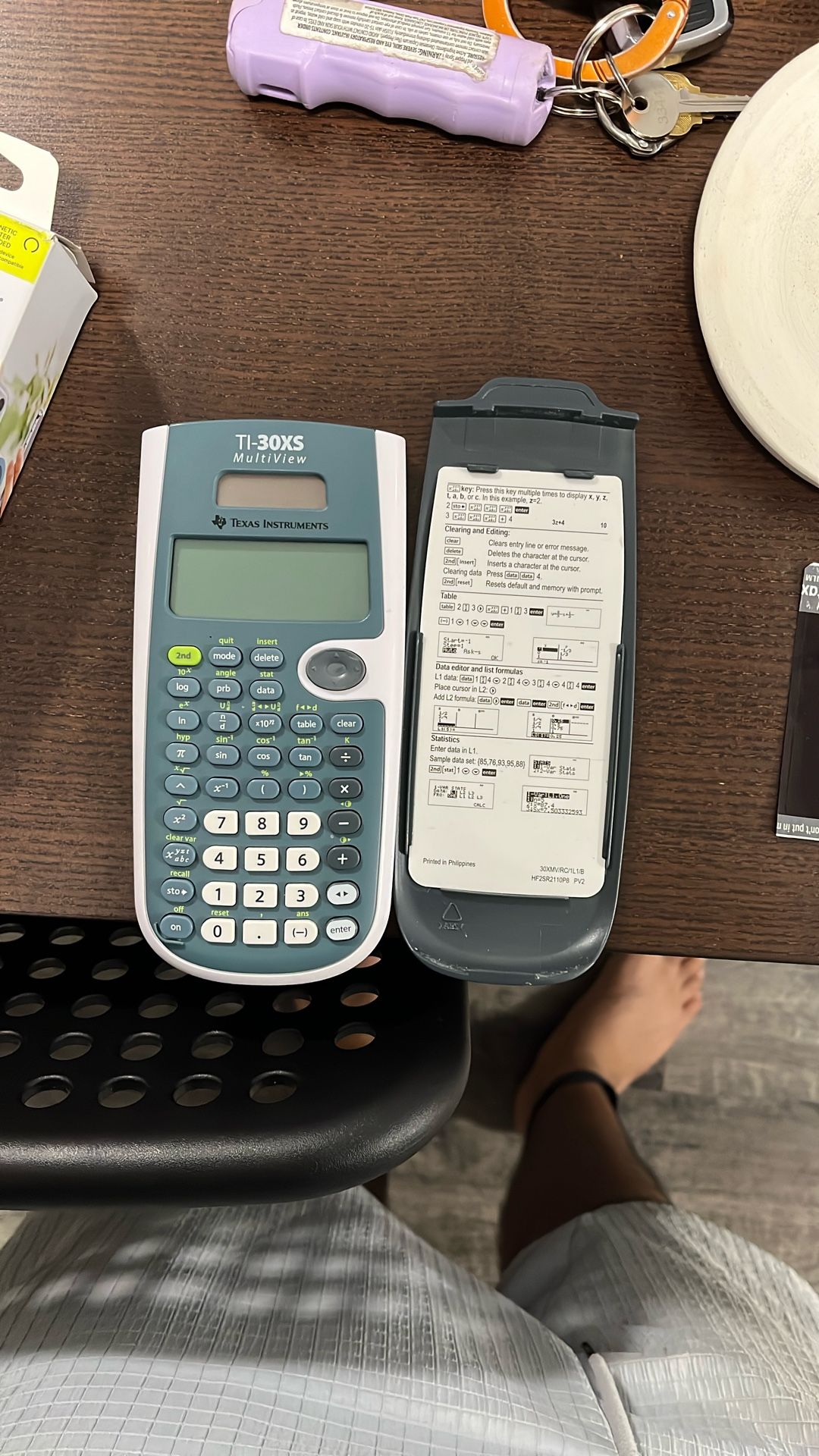 Calculator TI30cs