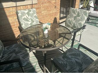 Patio Dining Table and Chairs