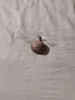 Small Antique Clay Vessel or Artifact /3 pair