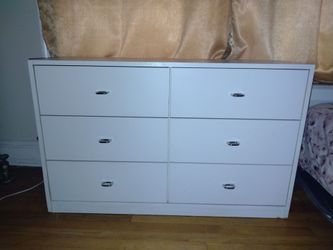White dresser
