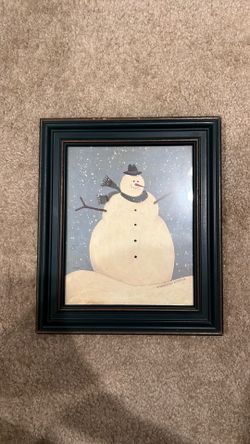 Warren Kimble snowman
